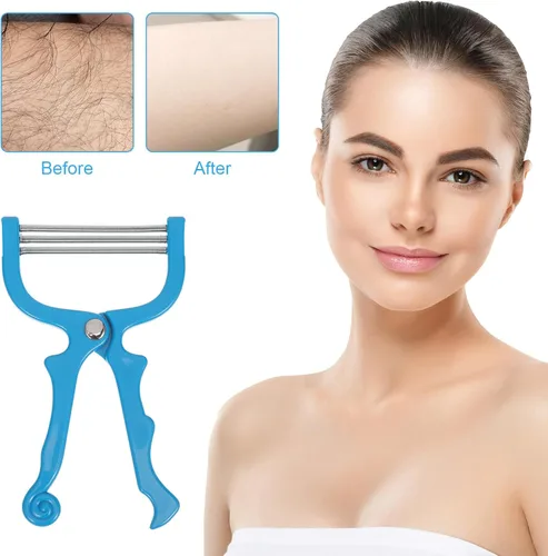 Miniatura 3 de Manual Facial Hair Removal Tool 3pcs Portable Coil Epilator for Women Lip and Eyebrow Hair Removal Facial Care Supplies