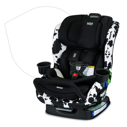 Miniatura 17 de Britax Poplar S Asiento convertible para automóvil, asiento de automóvil 2 en 1 con diseño delgado de 17 pulgadas, tecnología ClickTight, ónix rubí