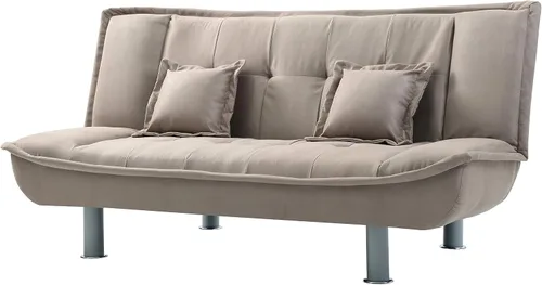 Miniatura 8 de Glory Furniture Sofá cama futón, color negro