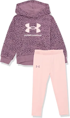 Miniatura 210 de Under Armour baby-girls Ua Terrazzo Leopard Heart SetShort Set
