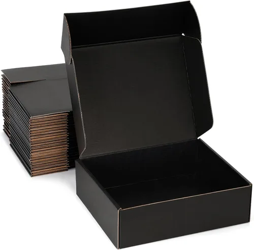 Miniatura 9 de Cajas de envío pequeñas de 9 x 6 x 2 pulgadas (paquete de 25) – Cajas de cartón corrugado blancas resistentes para pequeñas empresas, comercio Blanco