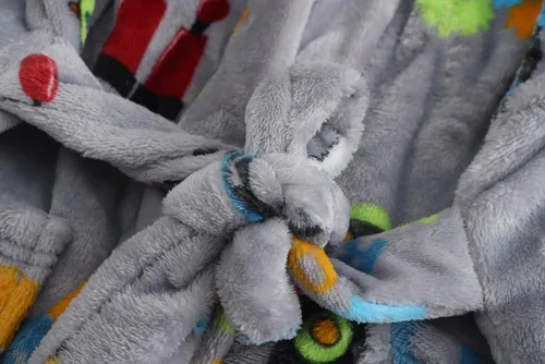 Miniatura 5 de Bata de baño de forro polar suave para niños y niñas
