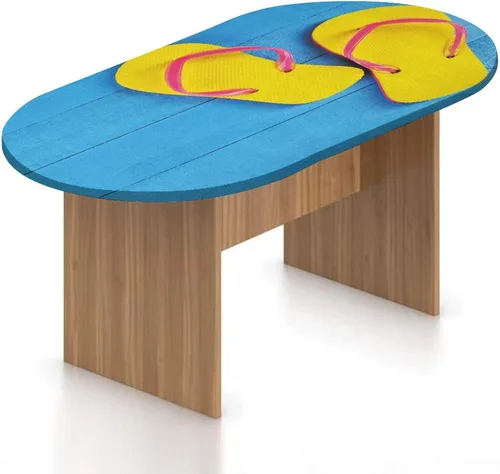 Miniatura 26 de XISUNYA Mantel ovalado ajustable de poliéster elástico, diseño de azulejos geométricos coloridos tradicionales, estampado oriental, se adapta a