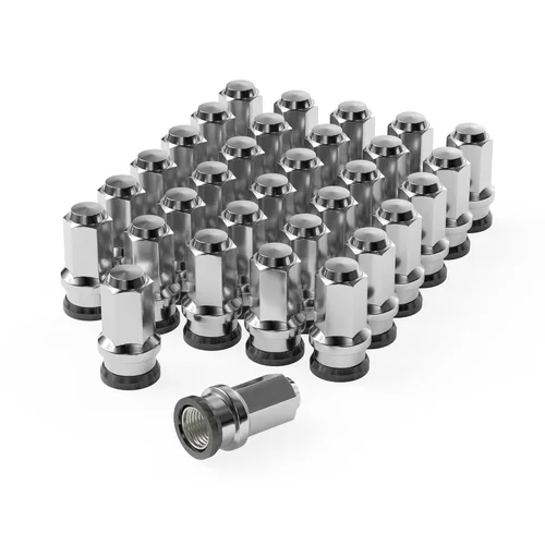 Miniatura 10 de Richeer 24 tuercas de llanta M14x2 OEM estilo fábrica para 2004-2014 Expedition Lincoln Navigator 2004-2014 Expedition Lincoln Navigator de una sola