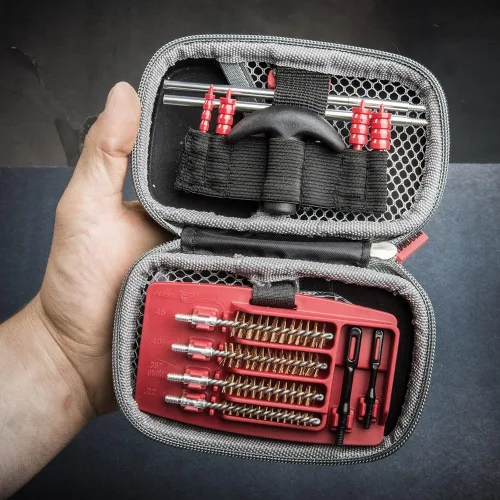 Miniatura 11 de Kit de Limpieza para Pistola Real Avid - Kit de Limpieza de Pistola Todo en Uno de 13 Piezas con Varilla de Limpieza, Cepillos para Ánima, Guías
