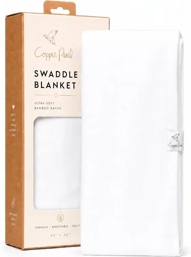 Miniatura 20 de Copper Pearl Swaddle Blankets for Newborns Soft Stretchy Receiving Blankets for Boys and Girls Large 46 x 46 Inch Baby Blankets Lightweight
