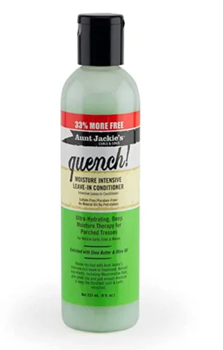 Miniatura 12 de Aunt Jackie's Rizos y Bobinas Acondicionador Hidratante Intensivo Sin Aclarado para Rizos, Bobinas y Ondas Naturales, Enriquecido con Manteca