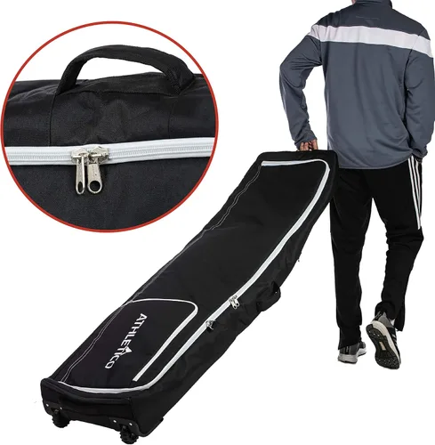 Miniatura 7 de Athletico Conquest - Bolsa de snowboard acolchada con ruedas - Bolsa de viaje para botas individuales de snowboard y snowboard
