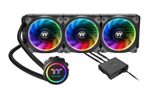 Miniatura 14 de Thermaltake Floe DX 9.449 in, LED de doble anillo, 16.8 millones de colores habilitado para software (TT RGB Plus/Alexa/Razer Chroma), AMD