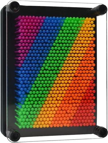 Miniatura 7 de Arte de pines 3D – 5 x 3.75 pulgadas sensorial Fidget juguete de impresión de Pin – Regalo para niños, niñas, niños y adultos