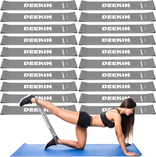 Miniatura 7 de DEEKIN 20 Pcs Resistance Bands Bulk Loop Resistance Exercise Bands for Working Out Stretch Yoga Starter Set Elastic Exercise Fitness Band Equipment