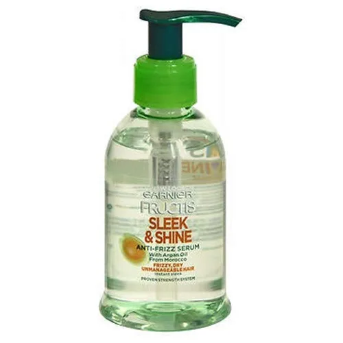 Miniatura 14 de Garnier Fructis Sleek & Shine - Suero antiencrespamiento para cabello seco, aceite de argán, 5.1 onzas líquidas, 2