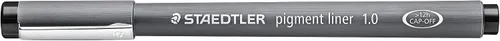 Miniatura 4 de Staedtler Delineador de pigmentos, pluma fina para dibujo, dibujo, diario, 0.039 in, negro, 308 10-9