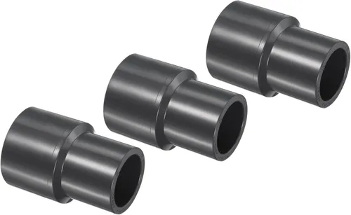 Miniatura 7 de PATIKIL UPVC Reductor de tubería de montaje de 1-1/2 "x 1" Socket Schedule 80, conector adaptador de acoplamiento recto, gris
