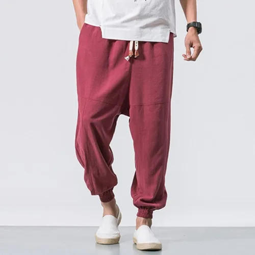 Miniatura 23 de Pantalones deportivos para hombre, pantalones de otoño e invierno y sólidos para hombres y hombres, cómodos con múltiples bolsillos