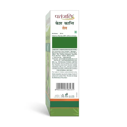 Miniatura 7 de Patanjali Aceite para el cabello Kesh Kanti, 10.1 fl oz