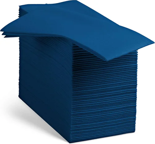 Miniatura 21 de 100 servilletas de papel de color beige con tacto de lino, suaves y absorbentes, para cocina, fiesta, boda, baño o cualquier ocasión (paquete de 100)