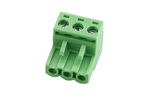 Miniatura 2 de Luo QiuFa - 10 unidades KF2EDG de 0.200 in de paso 3P enchufable Bloques Teminales Enchufe