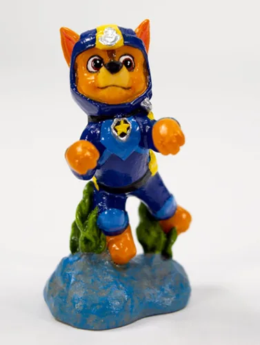 Miniatura 2 de Penn-Plax Adorno de acuario de Paw Patrol con licencia oficial – Skye – Tamaño mini (paquete de 2)