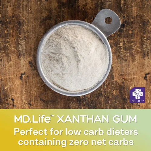 Miniatura 6 de MD. Life - Goma de mascar xantana para hornear Keto, 8 onzas, polvo de goma de xantano 100% natural, apto para dieta cetogénica y sin gluten, sin