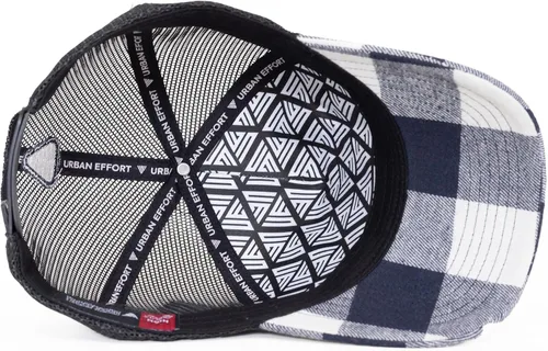 Miniatura 57 de Urban Effort Gorra trasera de malla, para hombres y mujeres, gorra de béisbol de 5 paneles, gran cierre a presión para caza y senderismo
