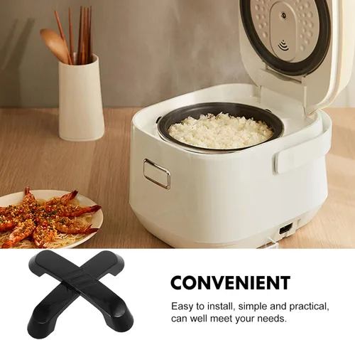 Miniatura 7 de Mango de tapa para olla arrocera eléctrica triangular universal, perilla de repuesto de plástico resistente para utensilios de cocina, compatible