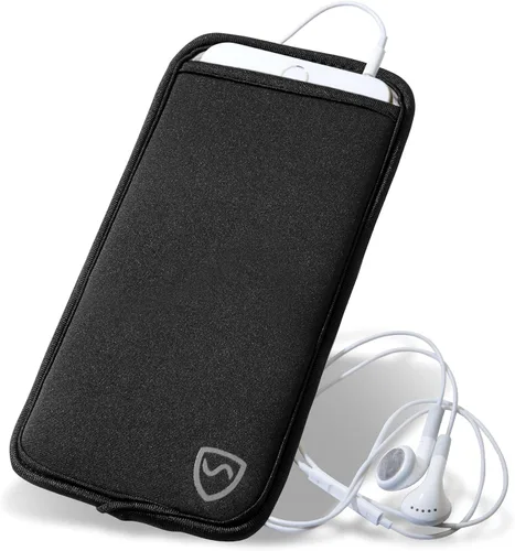 SYB Shield Your Body - Funda bloqueadora de EMF para teléfono, potente bloqueador de radiación para teléfono celular, funda duradera antiradiación,
