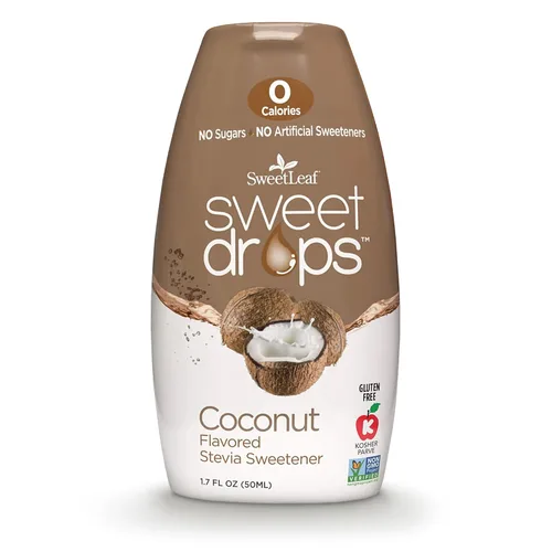 Miniatura 12 de SweetLeaf Sweet Drops - Edulcorante líquido de stevia saborizado, extracto de stevia, cero calorías, sin gluten, apto para dieta cetogénica, sin
