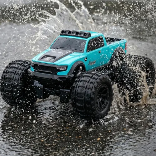 Miniatura 9 de KB KAIBO 2 Batería 8WD Coches RC para Niños de 8 a 12 años, Camión RC Anfibio Todo Terreno 2.4G Fuera de Carretera, Barco de Control Remoto, Los