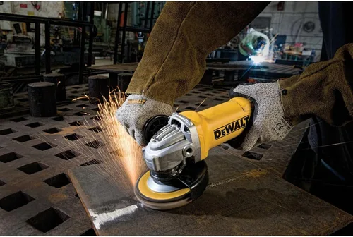 Miniatura 5 de DEWALT DWE402 Amoladora angular, 4.5 pulgadas, 11 A, con interruptor de paleta, negro