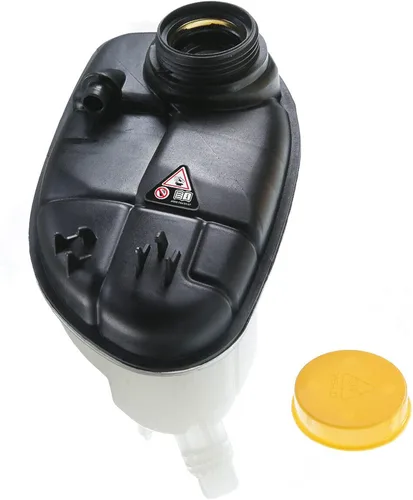 Miniatura 3 de YHTAUTO Depósito de expansión de depósito de desbordamiento de recuperación de refrigerante del motor W/O tapa y sensor presurizados