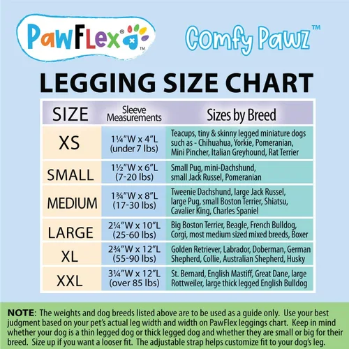 Miniatura 2 de PawFlex Comfy Paws - Leggings protectores antideslizantes de algodón para perros Funda médica para mascotas para patas de perros con agarre