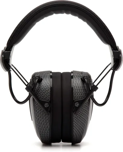 Miniatura 3 de Venture Gear Clandestine - Orejeras electrónicas de protección auditiva NRR 24dB, patrón de grafito negro