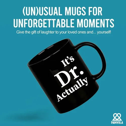 Miniatura 2 de Taza de cerámica con texto en inglés "It's Dr Actually Doctorate", regalo de graduación para estudiantes de doctorado, doctorado, nuevo médico, taza