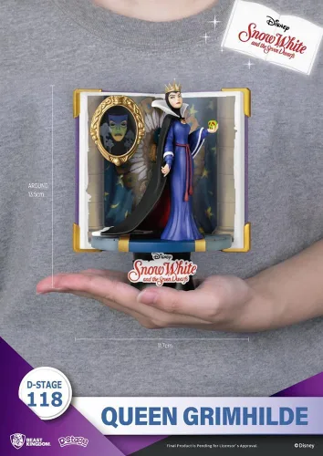 Miniatura 5 de Beast Kingdom Serie de libros de cuentos de Disney: Estatua de Grimhilde DS-118 D-Stage