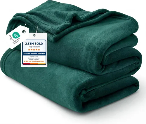 Miniatura 36 de Bedsure GentleSoft - Mantas de forro polar azul marino tamaño Queen - Manta de cama azul suave ligera afelpada difusa acogedora microfibra de lujo
