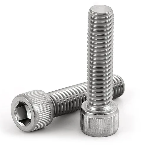Miniatura 7 de Tornillos métricos de cabeza hueca M6-0.039 x 2.756 in, unidad de enchufe Allen, acero inoxidable 18-8, totalmente roscados, acabado brillante