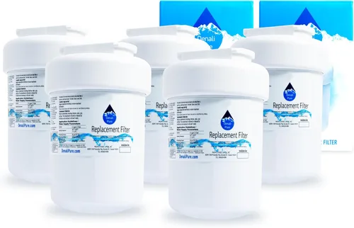 Paquete de 5 filtros de agua de repuesto para refrigerador General Electric GSS25SGRESS, compatible con cartucho de filtro de agua de refrigerador