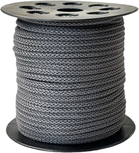 Miniatura 13 de Cuerda trenzada de macramé de 5/64 pulgadas de colores surtidos – Cuerda de poliéster hecha a mano de 100 yardas para hacer joyas, ganchillo, asa