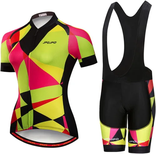 Miniatura 127 de Hotlion Conjuntos de camisetas de ciclismo para mujer, ropa de ciclismo de verano, trajes de bicicleta de carretera, ropa de ciclismo de manga corta