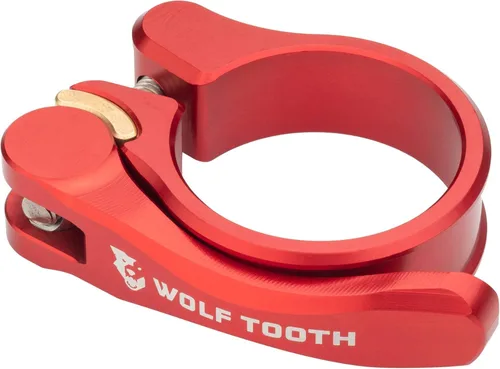 Miniatura 17 de Wolf Tooth Abrazadera de tija de sillín de liberación rápida QR - 1.126 in, verde