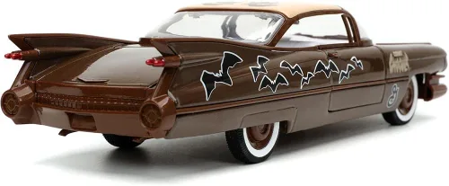 Miniatura 7 de Jada Toys Count Chocula 1:24 1959 Cadillac Coupe DeVille - Vehículo fundido a presión con figura de Count Chocula, juguetes para niños y adultos