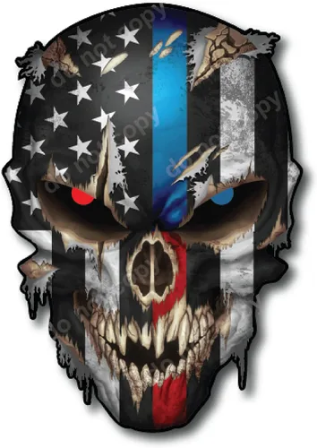 Miniatura 14 de Calcomanía de calavera con bandera de país de México, con ojos reflectantes, orgullo mexicano, calcomanía universal de esqueleto para automóvil