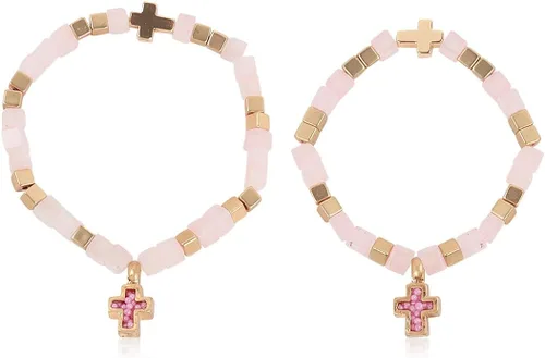 Mini Momo Pulseras Mommy and Me Juego de pulseras a juego para madre e hija, regalo para mujeres y niñas, joyería familiar de amistad, linda