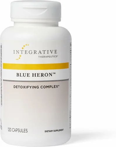 Integrative Therapeutics Blue Heron - Suplemento digestivo que apoya la función del colon y el apoyo gastrointestinal* - Sin lácteos - 120 cápsulas