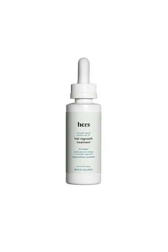 Miniatura 9 de Tratamiento para el crecimiento del cabello hers - Espuma tópica de minoxidil al 5% para mujeres - Fuerza extra - Apoya cabello más grueso