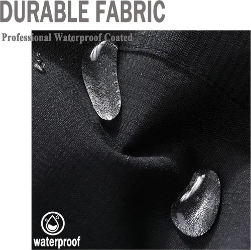 Miniatura 4 de Chaqueta impermeable y rompevientos para hombre, ligera y transpirable