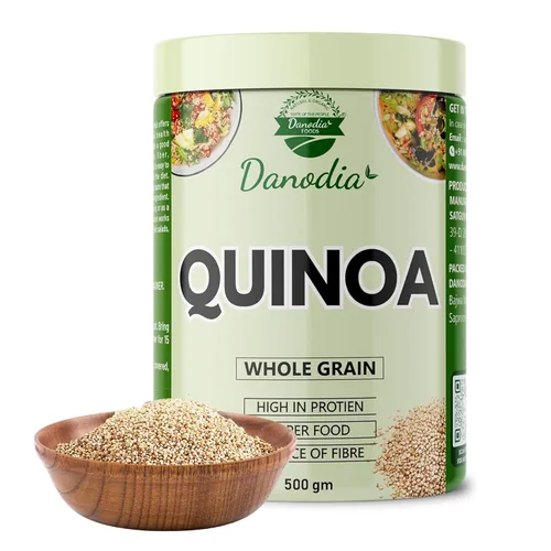 Miniatura 16 de Danodia Foods Grano de mijo de sorgo, 33.51 oz / 2 libras Grano de sorgo blanco Jowar, mijo de grano entero, grano sin gluten para cocinar