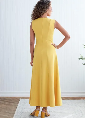 Miniatura 5 de Kit de patrón de costura para vestido acampanado de señoritas, código B6850