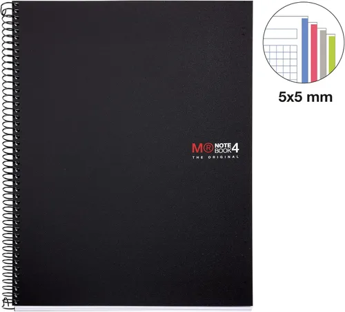 Miniatura 2 de Miquelrius 47138 Cuaderno negro, A4